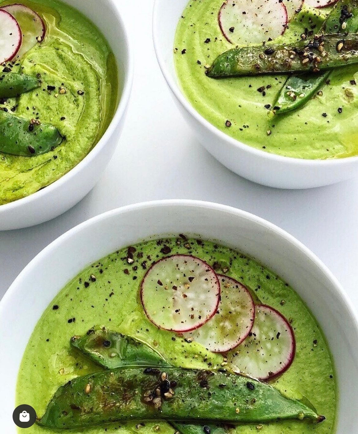 Creamy Greens detox cauliflower soup✨