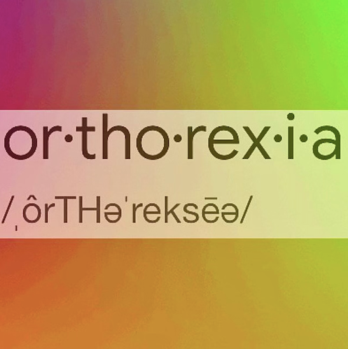Orthorexia definition 